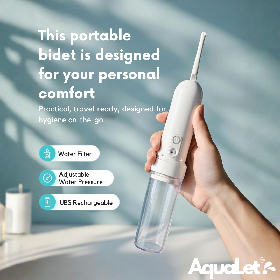 Portable bidet designed for your personal comfort 