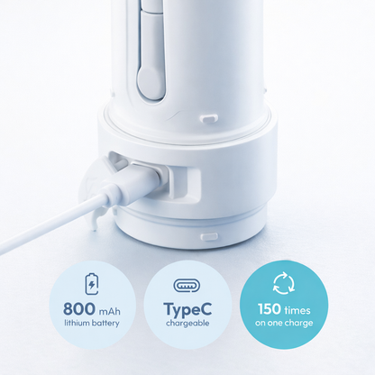 USB rechargeable portable bidet
